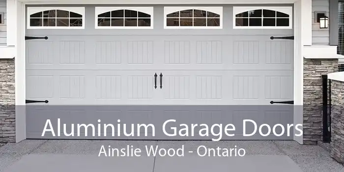 Aluminium Garage Doors Ainslie Wood - Ontario