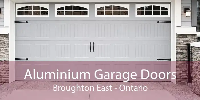 Aluminium Garage Doors Broughton East - Ontario