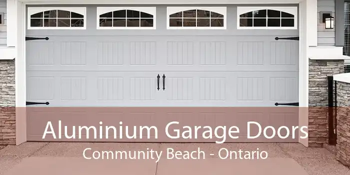 Aluminium Garage Doors Community Beach - Ontario