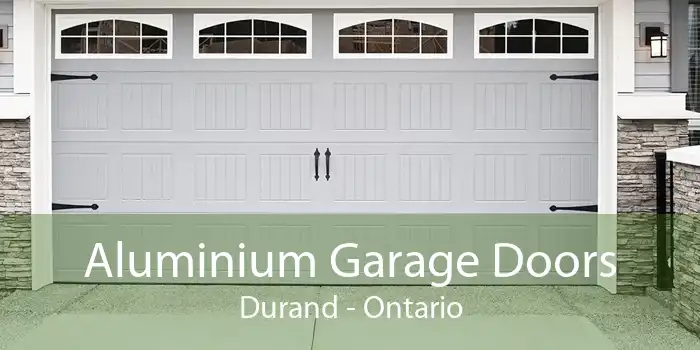 Aluminium Garage Doors Durand - Ontario