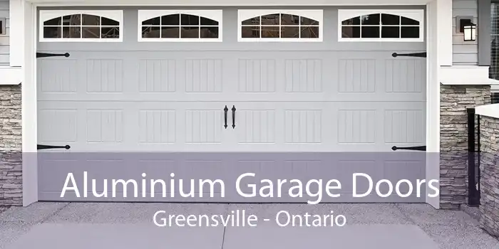 Aluminium Garage Doors Greensville - Ontario