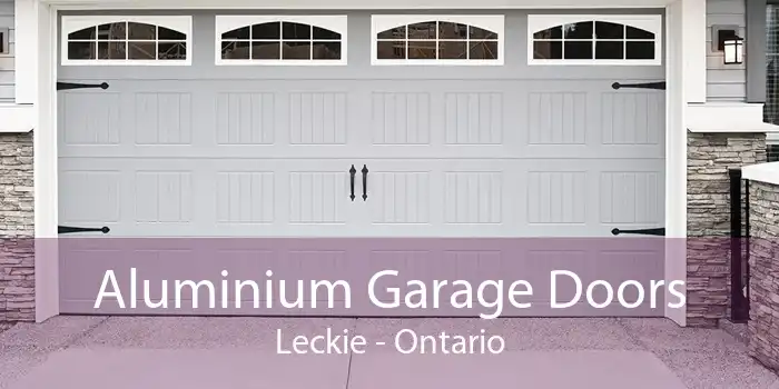 Aluminium Garage Doors Leckie - Ontario