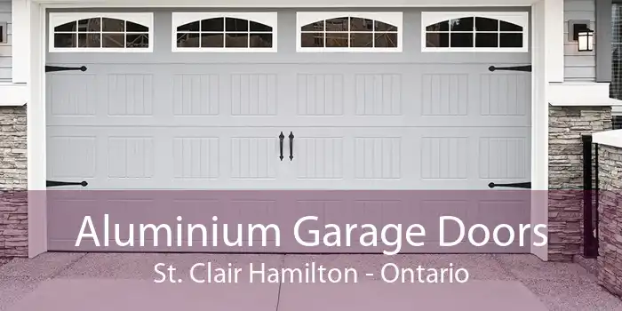 Aluminium Garage Doors St. Clair Hamilton - Ontario