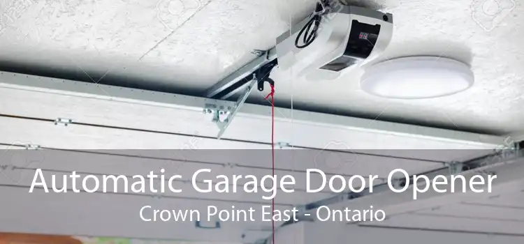 Automatic Garage Door Opener Crown Point East - Ontario