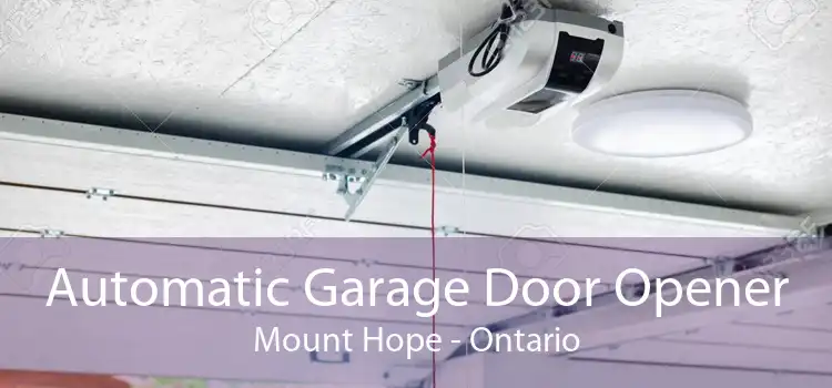 Automatic Garage Door Opener Mount Hope - Ontario