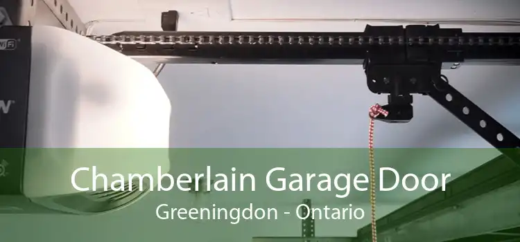 Chamberlain Garage Door Greeningdon - Ontario
