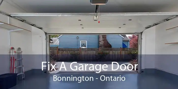 Fix A Garage Door Bonnington - Ontario