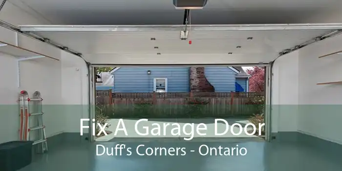 Fix A Garage Door Duff's Corners - Ontario