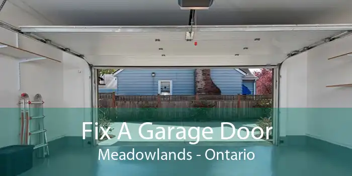 Fix A Garage Door Meadowlands - Ontario