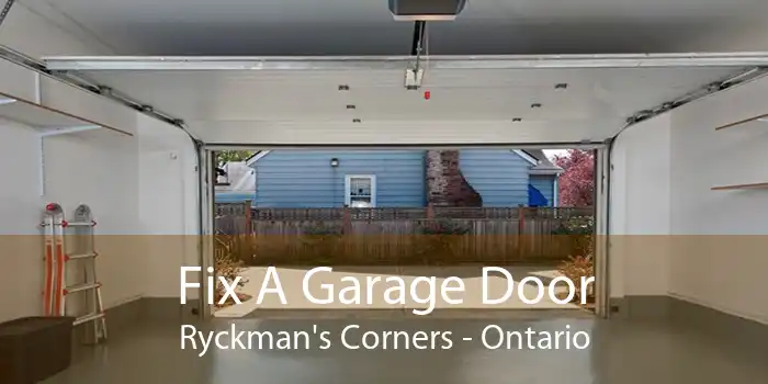 Fix A Garage Door Ryckman's Corners - Ontario
