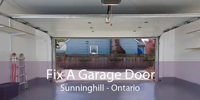 Fix A Garage Door Sunninghill - Ontario