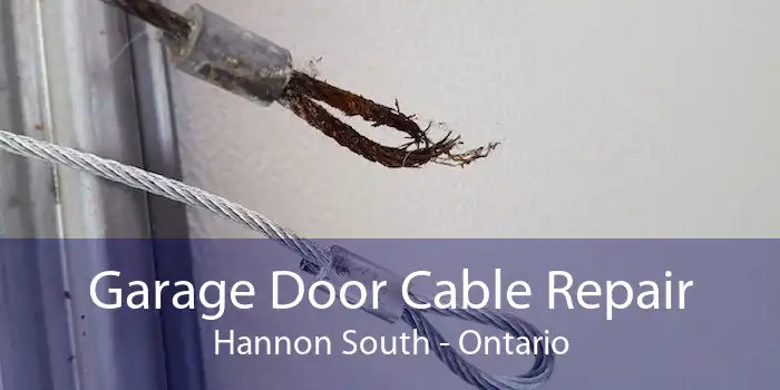 Garage Door Cable Repair Hannon South - Ontario