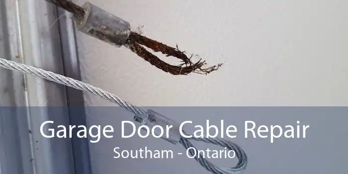 Garage Door Cable Repair Southam - Ontario