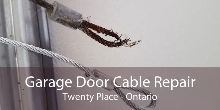 Garage Door Cable Repair Twenty Place - Ontario
