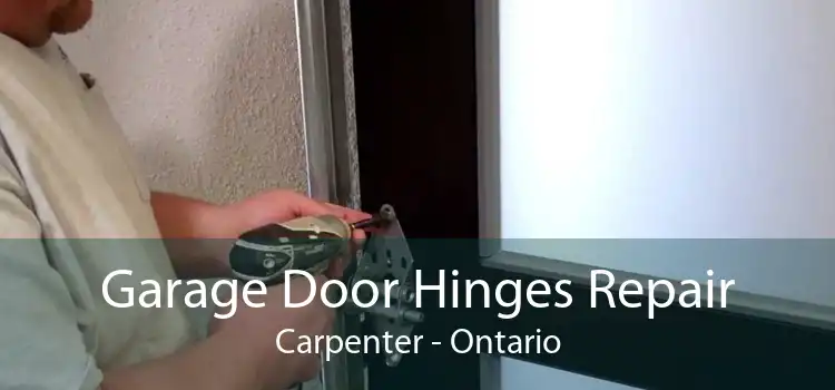 Garage Door Hinges Repair Carpenter - Ontario
