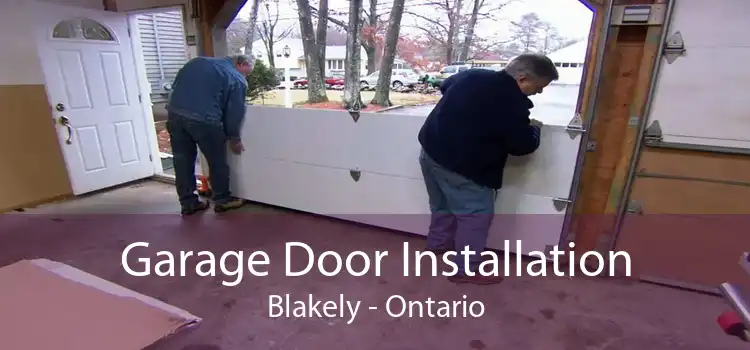 Garage Door Installation Blakely - Ontario