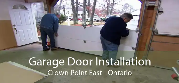 Garage Door Installation Crown Point East - Ontario