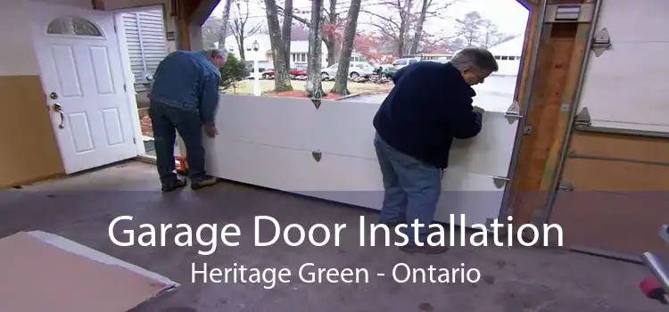 Garage Door Installation Heritage Green - Ontario