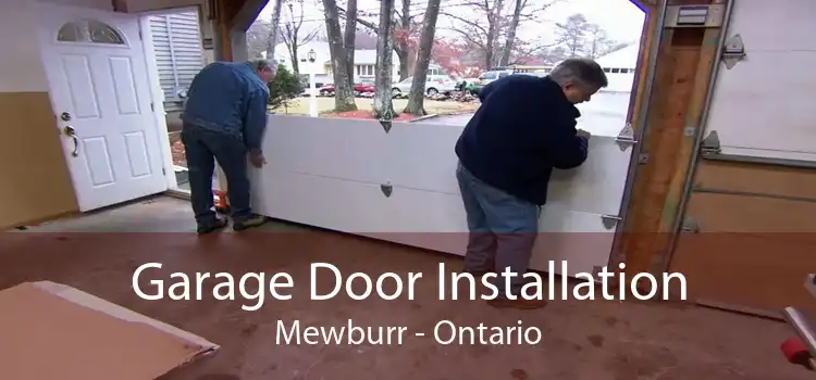 Garage Door Installation Mewburr - Ontario