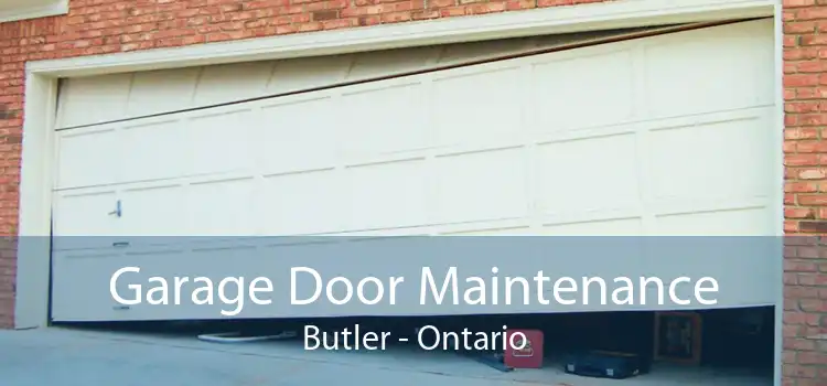 Garage Door Maintenance Butler - Ontario