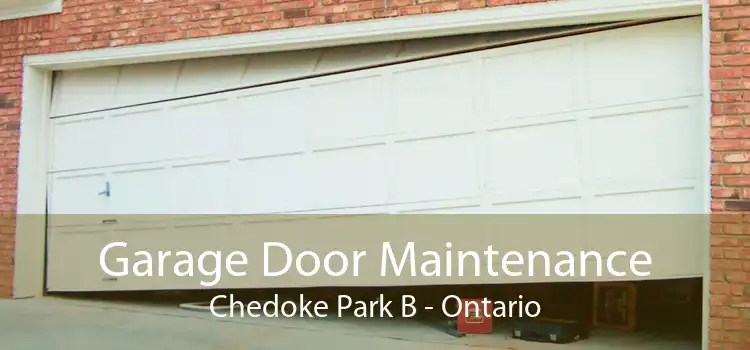 Garage Door Maintenance Chedoke Park B - Ontario