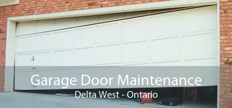 Garage Door Maintenance Delta West - Ontario