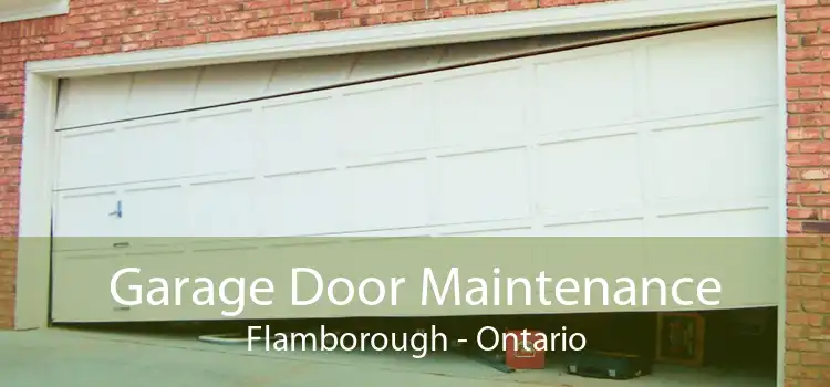 Garage Door Maintenance Flamborough - Ontario
