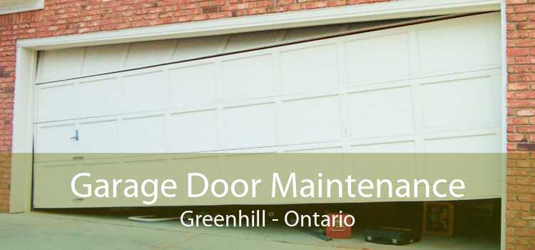 Garage Door Maintenance Greenhill - Ontario