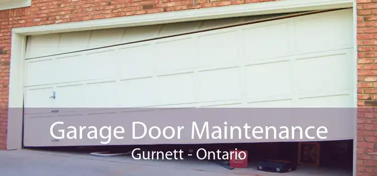 Garage Door Maintenance Gurnett - Ontario