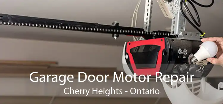Garage Door Motor Repair Cherry Heights - Ontario