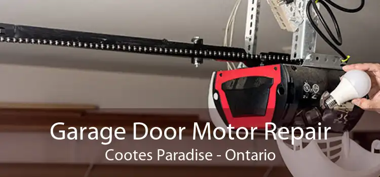 Garage Door Motor Repair Cootes Paradise - Ontario