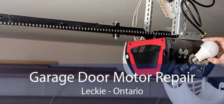 Garage Door Motor Repair Leckie - Ontario