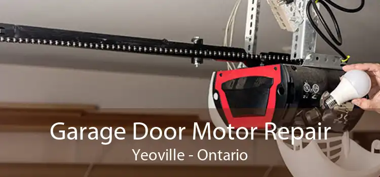 Garage Door Motor Repair Yeoville - Ontario