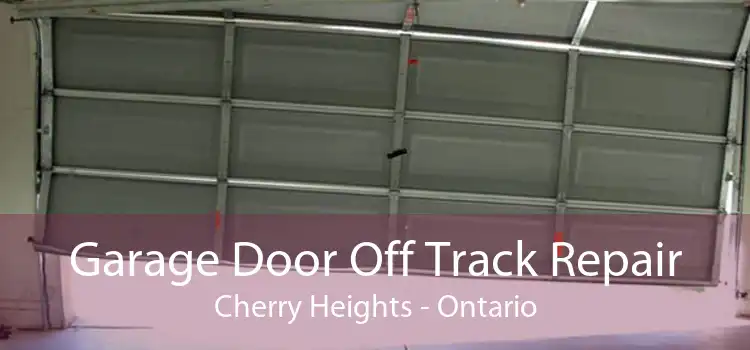 Garage Door Off Track Repair Cherry Heights - Ontario