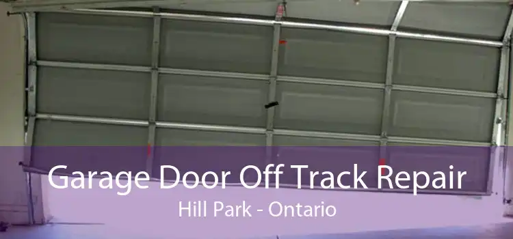 Garage Door Off Track Repair Hill Park - Ontario