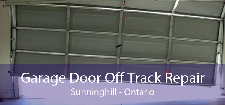 Garage Door Off Track Repair Sunninghill - Ontario