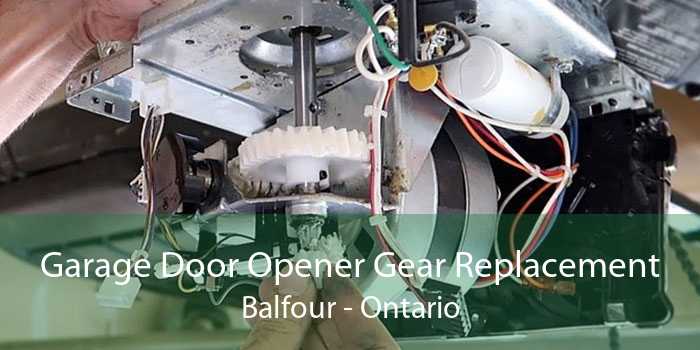 Garage Door Opener Gear Replacement Balfour - Ontario