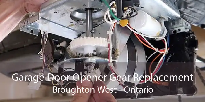 Garage Door Opener Gear Replacement Broughton West - Ontario