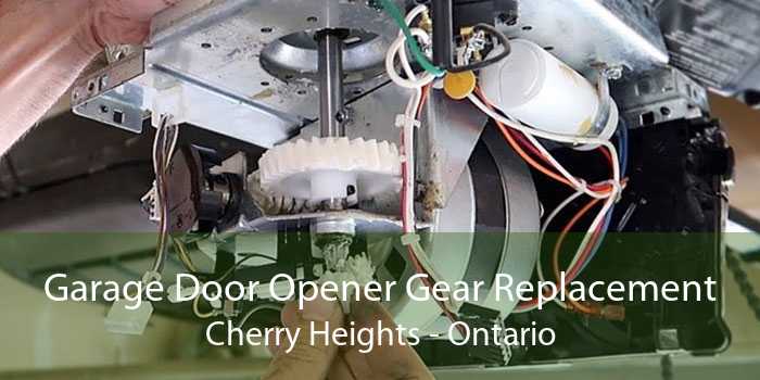 Garage Door Opener Gear Replacement Cherry Heights - Ontario