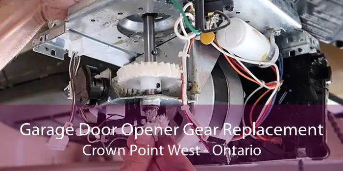 Garage Door Opener Gear Replacement Crown Point West - Ontario