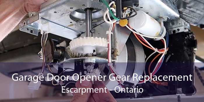 Garage Door Opener Gear Replacement Escarpment - Ontario