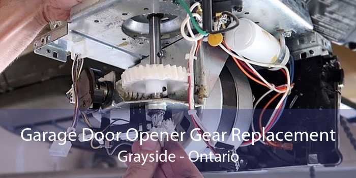 Garage Door Opener Gear Replacement Grayside - Ontario