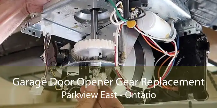 Garage Door Opener Gear Replacement Parkview East - Ontario