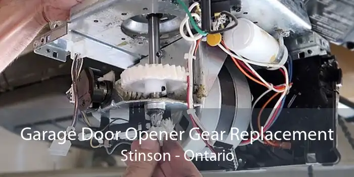 Garage Door Opener Gear Replacement Stinson - Ontario