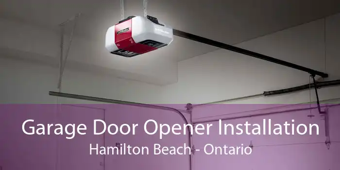 Garage Door Opener Installation Hamilton Beach - Ontario