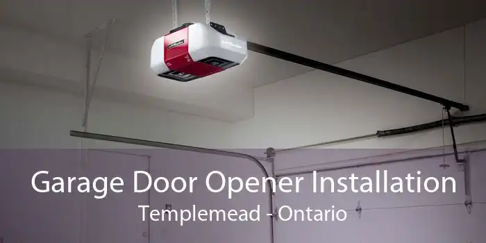 Garage Door Opener Installation Templemead - Ontario
