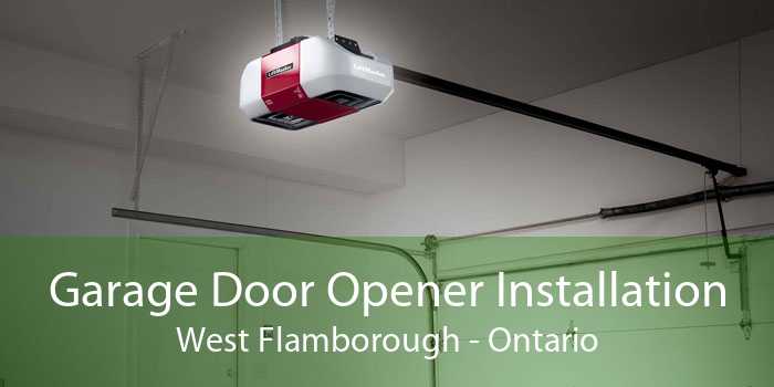 Garage Door Opener Installation West Flamborough - Ontario