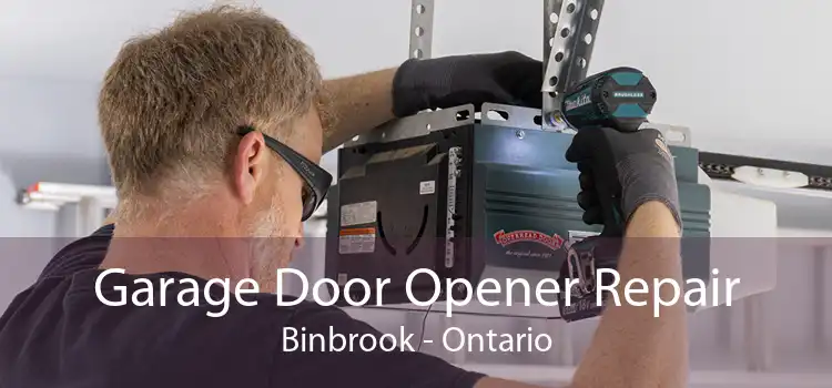 Garage Door Opener Repair Binbrook - Ontario