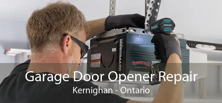 Garage Door Opener Repair Kernighan - Ontario
