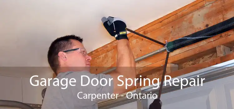 Garage Door Spring Repair Carpenter - Ontario